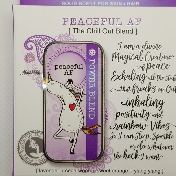 Warm Human Peaceful AF Wearable Aromatherapy - Picture 2 of 8